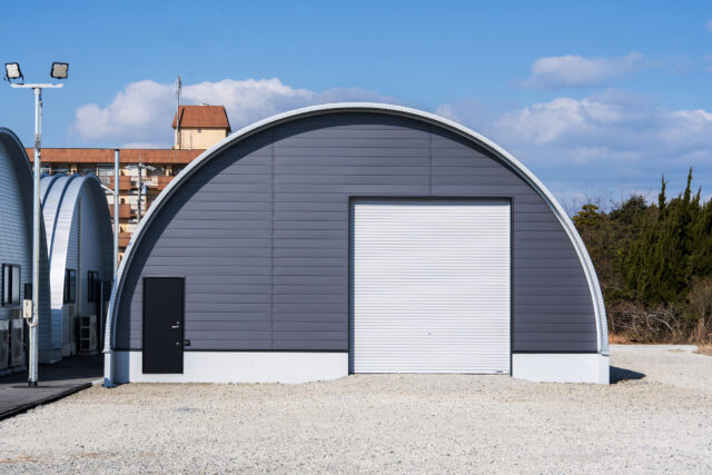 スチールアーチ倉庫の増築事例｜短工期・低コストで実現した間口10m×奥行20mの大空間 イメージ12