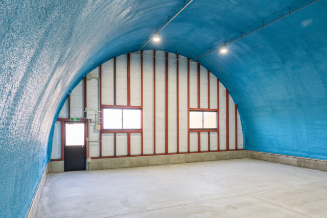 倉庫増築にスチールアーチを採用｜柱なし大空間と高コストパフォーマンスを両立 イメージ6