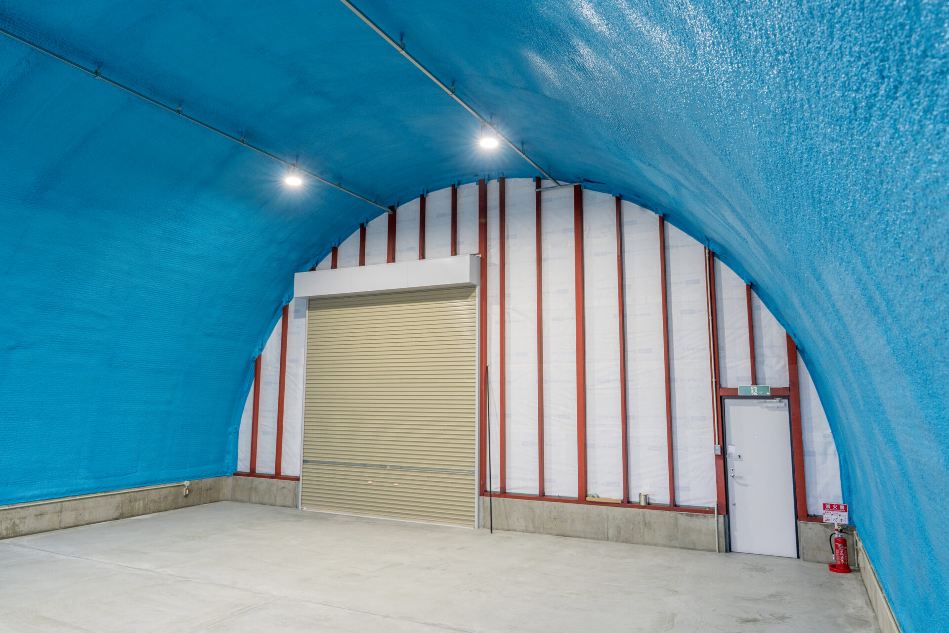 倉庫増築にスチールアーチを採用｜柱なし大空間と高コストパフォーマンスを両立 イメージ8