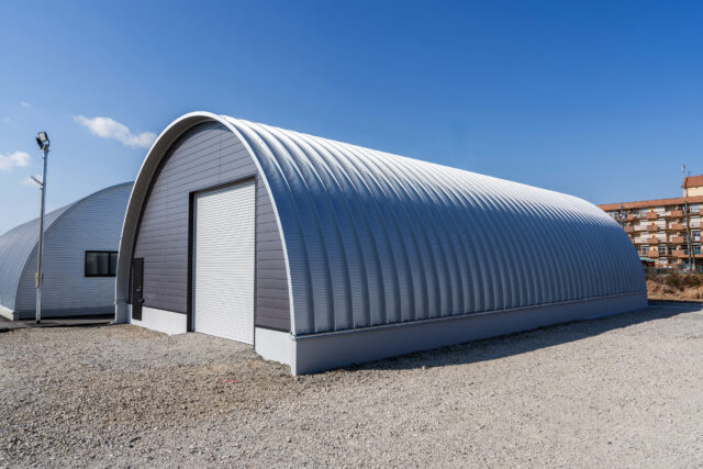 スチールアーチ倉庫の増築事例｜短工期・低コストで実現した間口10m×奥行20mの大空間 イメージ15